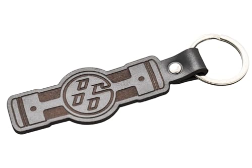 Boostnatics Handmade Leather Keychain Keyring for FR-S, BRZ, FT86, GT86 (Engine)