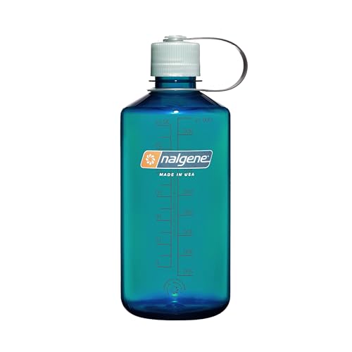 Nalgene 32 oz Narrow Mouth Water Bottle | BPA-Free, Durable & Leak Proof, Lghtweght Bottle for Hkng, Gym & Travel, Trout