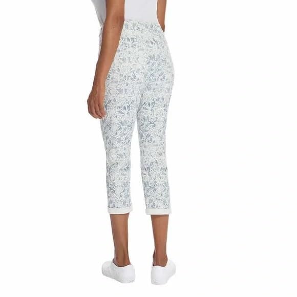 Ladies' Roll Comfort Stretch Cuff Capri