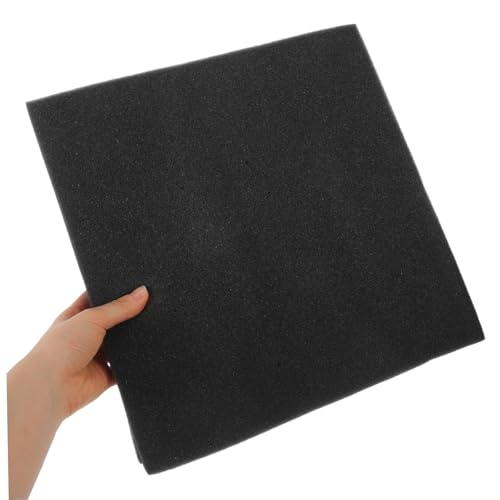 6 piezas de paneles acústicos de alta densidad, insonorización resistente al fuego para estudios, oficinas y teatros en casa, fácil instalación, reducción de ruido, color negro miniatura 5