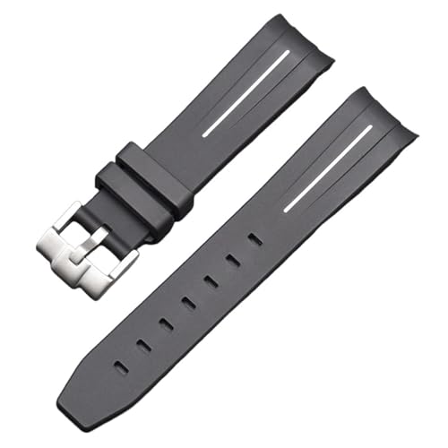 Bracelet en caoutchouc 20mm pour Omega Swatch Moon et Mercury