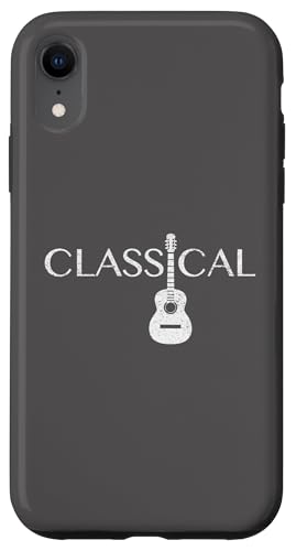 クラシックギターシャツ ギタリスト アコースティックナイロン弦 スマホケース iPhone XR 用