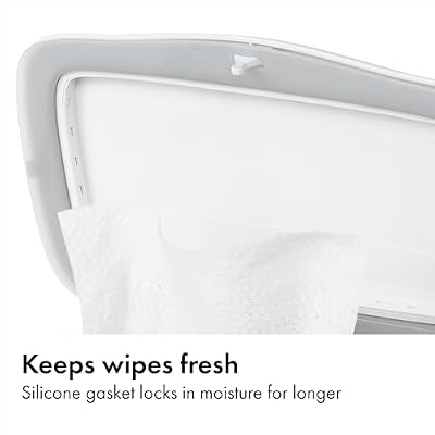 OXO Tot Perfect Pull Wipes Dispenser, Gray