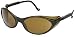 Uvex S1603X Bandit Safety Eyewear, Black Frame, Espresso UV Extreme Anti-Fog Lens