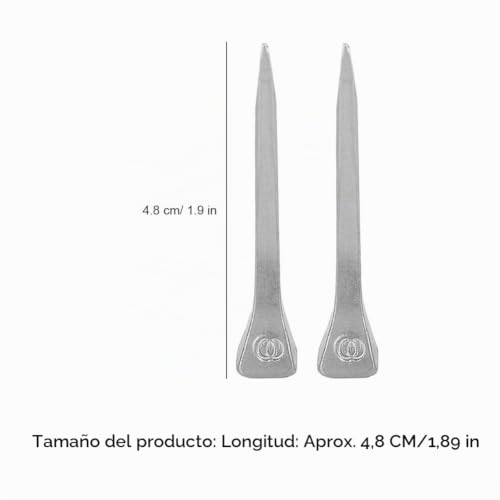 Clavos para hacer vidrieras y asegurar vidrio con clavos de herradura de acero E4 2