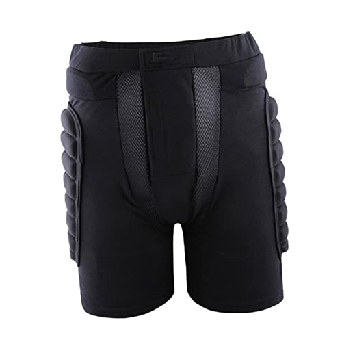 FOYTOKI Pantalones De Hockey Protección para Esquí y Patinaje Pantalones Deportivos Acolchado Integral Algodón y Eva Cómodo