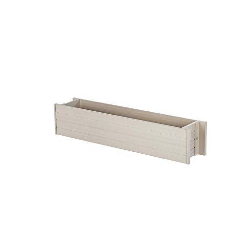 New Age Garden ECOFLEX 36" Window Box Planter, Moisture Resistant