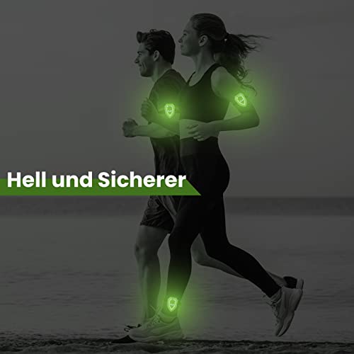 ZLCBBD Blinklicht Schulranzen USB Aufladbar Kinder LED Sicherheitslicht Anhänger für Wandern Laufen Joggen Haustier Rucksack leuchtanhänger
