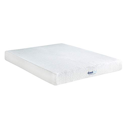 Classic Brands Cool Gel Memory Foam 8-Inch Mattress | CertiPUR-US Certified | Bed-in-a-Box, Twin