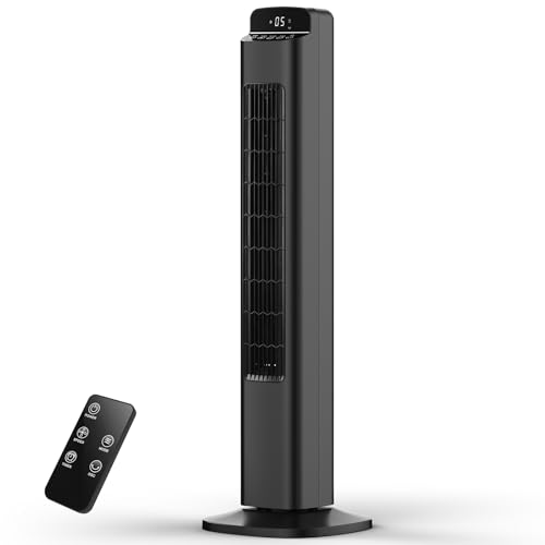 COWSAR 36-Inch 5-Speed Tower Fan