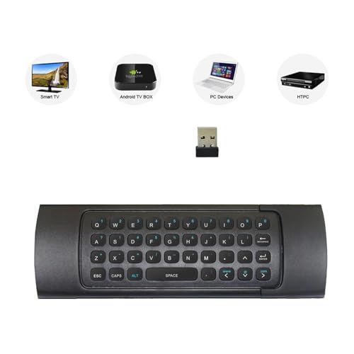 Rii MX3 2.4G Fly Mouse Mini Wireless Keyboard Infrared Remote Control by Rii - Used condition - US$23.53