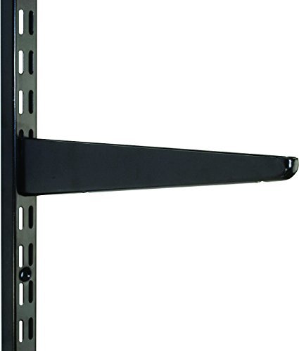 270mm Black Watson Twin Slot Shelving Bracket