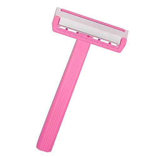 Aparelho de Depilação BIC Lady Shaver, 1 Lâmina Revestida de Cromo, Rosa, Cabo Antideslizante, 90256