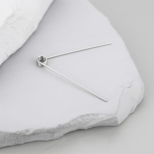 The Lord of the Tools 20 Stück Torsionsfeder 304 Edelstahl 60° V-Spring Torsion 3 Rund 0,7 x 4,5 x 35 mm für KFZ Elektronik Reparatur