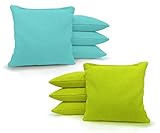 Tailgating Pros Regulation Cornhole Bags - Set of 8 - Corn Filled & Handmade 25+ Color Options