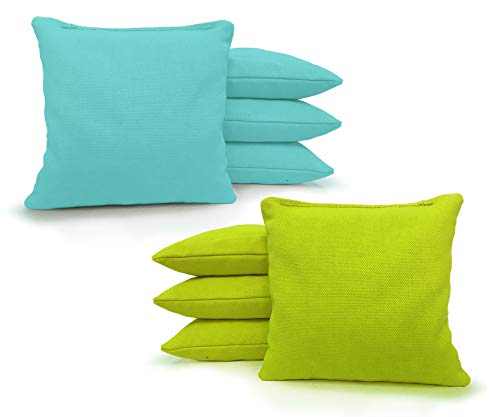 Tailgating Pros Regulation Cornhole Bags - Set of 8 - Corn Filled & Handmade 25+ Color Options