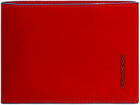 Piquadro - Compact Leather Wallet - Men - Copper
