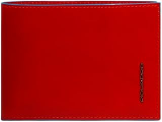 Piquadro Compact Leather Wallet - Men - Copper