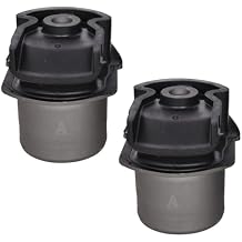 AUTOACER - Rear Crossmember Axle Beam Bushing Kit Left + Right 2 Pcs for Sienna Year 2004-2020, Compatible OEM 48725-08020, 48725-28080, 48725-58030