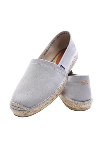 VISCATA Sitges Espadrille Canvas Spain Handmade Men's Shoes with Breathable Organic Cotton Canvas 100% Natural Jute Midsole and Durable Rubber Sole for All Casual Occasions3