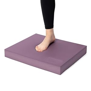 StrongTek Extra Wide Foam Balance Pad for Physical Therapy, 19″ X 15.8″ X 2.4″, High-Density TPE Foam Pad for Exercise, Enhanced Stability, Core Strength, Non-Slip & Water-Resistant, for Fitness, Yoga
