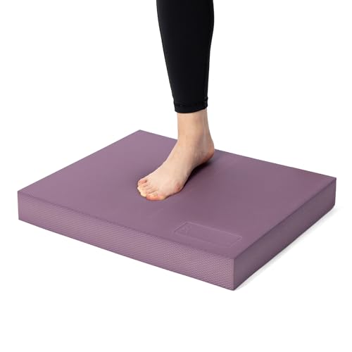 StrongTek Extra Wide Foam Balance Pad for Physical Therapy, 19″ X 15.8″ X 2.4″, High-Density TPE Foam Pad for Exercise, Enhanced Stability, Core Strength, Non-Slip & Water-Resistant, for Fitness, Yoga
