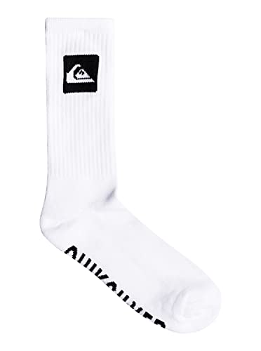 Quiksilver 3 Crew Pack Socks One Size White2