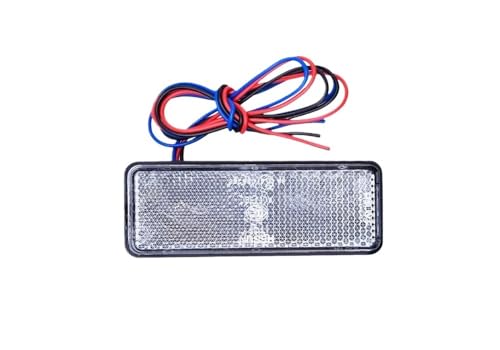 Feu arrière rond à LED 12V ZHANGTONG pour moto et camion éclairage rouge