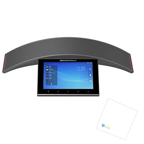 TWA Bundle of GAC2570 Full-Duplex Conferencing Phone System for Businesses with Small to Medium-Sized Conference Rooms Bundled with TWAComm Microfiber Cloth