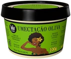 Máscara de Umectação Lola Cosmetics com Óleo de Oliva 100 g