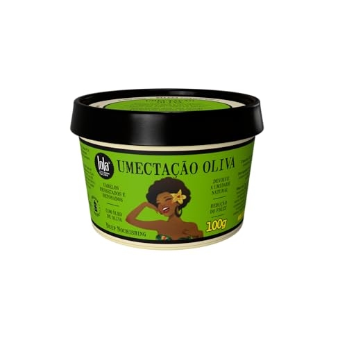 Máscara de Umectação Lola Cosmetics com Óleo de Oliva 100 g