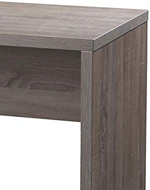 Movian Desk Junction, Wood, Dark Brown, 74.5 x 92 x 60