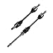 CAROCK 2PCS CV Axle Shaft Assembly Compatible with 2014 2015 2016 2017 Mazda 6 2.5L L4 FWD Automatic Transmission Front Right Passenger Side NCV47032 NCV48035