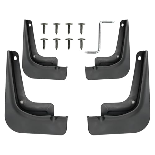 KASturbo 4 Pcs Mudflaps for Hyundai Tucson NX4 2021 2022 2023 2024 Front Rear Left Right Wheel Mud flap