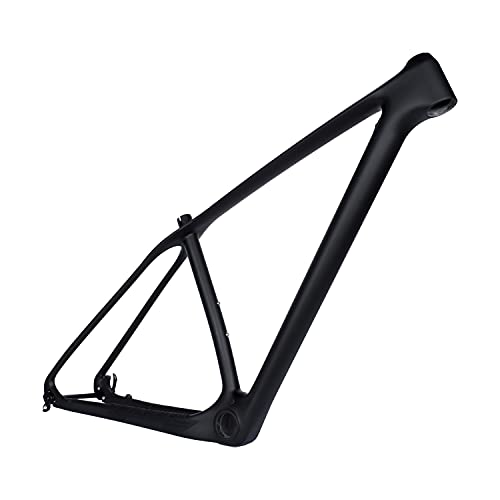 Tideace Rigid Ud Matte 29Er Carbon Fiber Mountain Bike Frame Carbon Mtb Frame 27.5Er Bicycle Frame 135X9 And 142X12Mm Compatible (29Er 17Inch) #TOP1