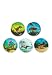 Produktbild ergobag Klettie Set Dinosaurier - Bunt