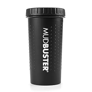 Dexas MudBuster Portable Dog Paw Washer/Paw Cleaner, Large, Matte Black- Special Edition (PW72025-22WP)