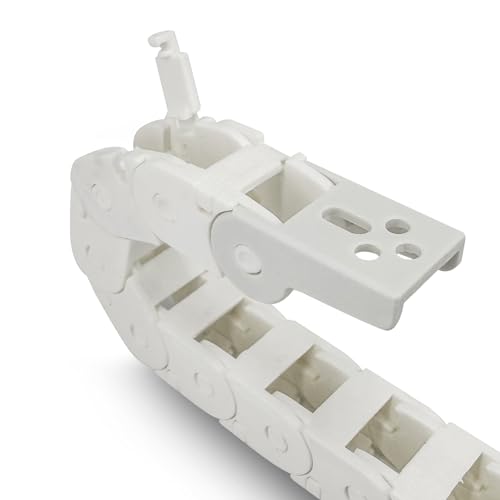 Aweking 15 x 15 mm (Inner H x W) R38 Bridge Type Drag Chain, Cable Carrier Track, Wire Protection Chain Connector 39.3in