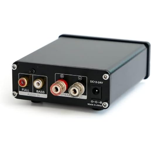 UBDEN Digital Subwoofer D 100 TPA 3116 Black USB Plastic
