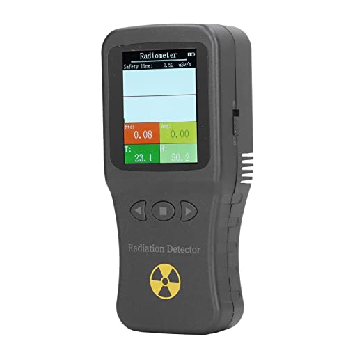 Detector de Radiación Nuclear medidor Geiger X β Rays Temp Humedad miniatura 5