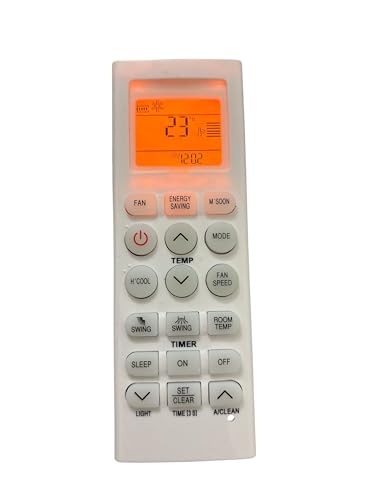 Image of Light Remote Compatible with LG AC Remote Control Model AKB73975614 AKB73975615 (with Backlight) Suitable for 1 1.5 2 Ton Split & Window AC [AC - 36I] (in case of Any Issues, Contact Customer Care)