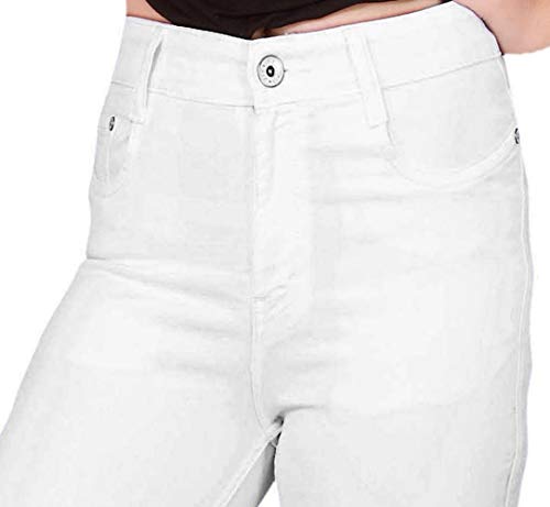 Image of FCK-3 Stretchable Denim Pencil Fit Regular Fit High Waist Jeans for Women