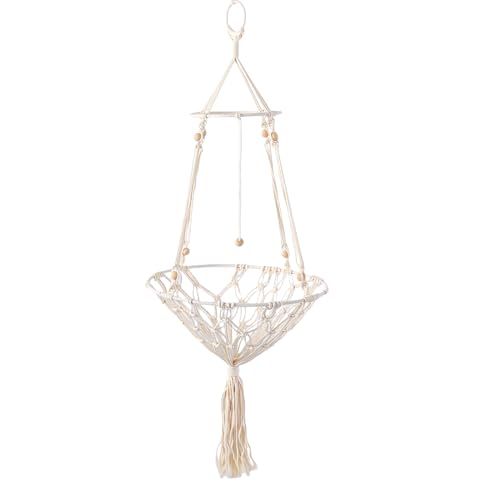Hamac macramé pour chat contre l'ennui - Lit suspendu de repos - 2
