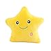 Cuscino decorativo stella,Cuscino stella luminosa a LED Star Peluche a forma di stella Cuscino giocattolo (Giallo)