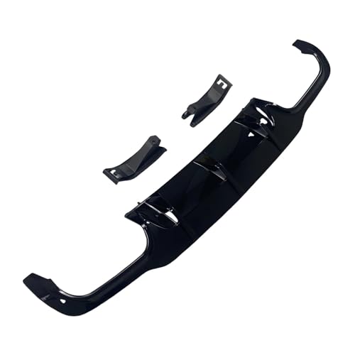 Difusor trasero para Benz Clase C W204 tuning coche parachoques divisor AMG Line negro brillante