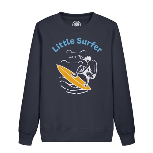Sweatshirt enfant sport Little Surfer pour prolonger les doux souvenirs de vacances à la plage