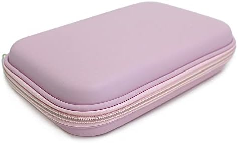Fashion Stationery Pencil Cases for Boys Girls Kids Teenagers Large Hard Pencil Case Hardtop Hard Shell Case Travel Box Kids Girls Boys Gaming Device Storage Case (Black)