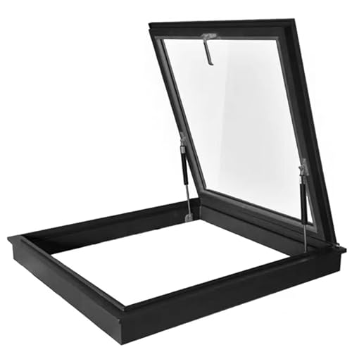 HNBYLMM Dachfenster mit Hydraulischer Stützstange, 550X500mm