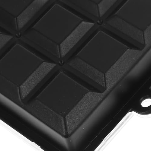 PRETYZOOM bandeja para cubitos de hielo de silicona 3 piezas miniatura 3