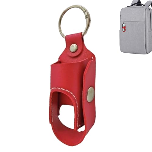 Soporte Para Inhalador De Asmа – Construcción Duradera De Cuero PU – Soporte De Inhalador De 3,6 Pulgadas | Mini Ƒunda | Práctica Herramienta De Almacenamiento Para Escuela, Viajes, Oficina, Exterior